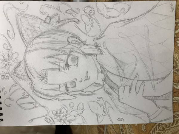 鬼滅 描いてみた