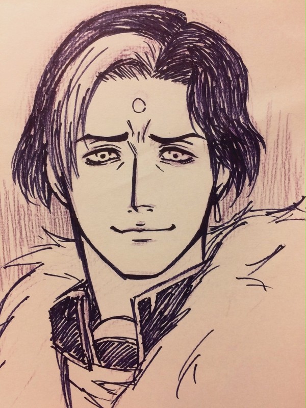 エメおじさんらくがき