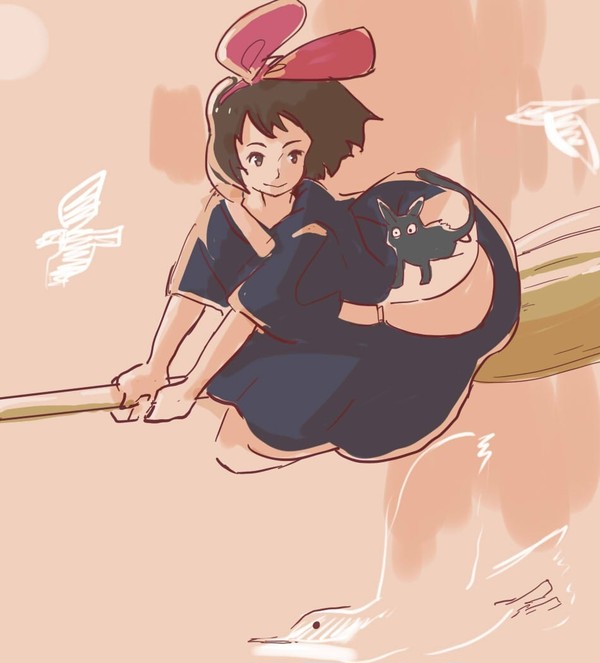 夕焼け飛行