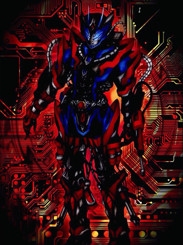 火炎放射器モチーフのライダー