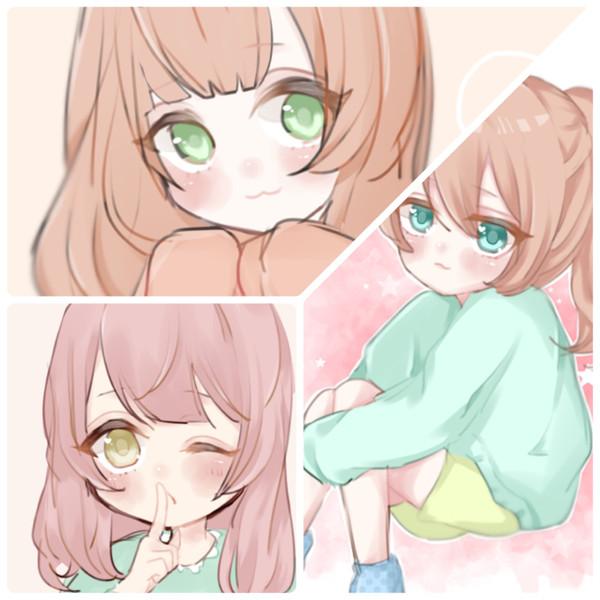 フリーアイコン（女の子）