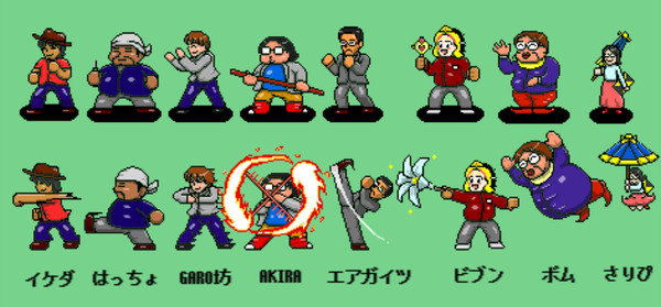 ミカド勢ドット絵まとめ