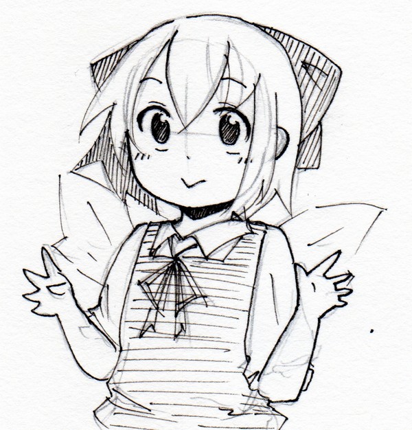 今日のラクガキ!東方キャラ