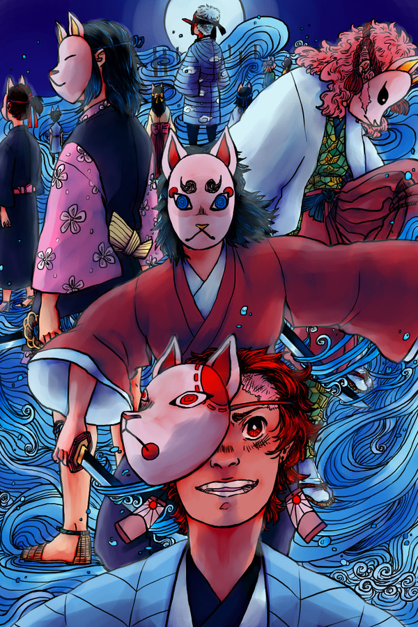 狐の面