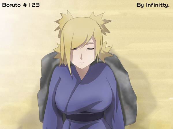 砂漠で意識不明の巨乳美人が見つかった (BORUTO 123話)