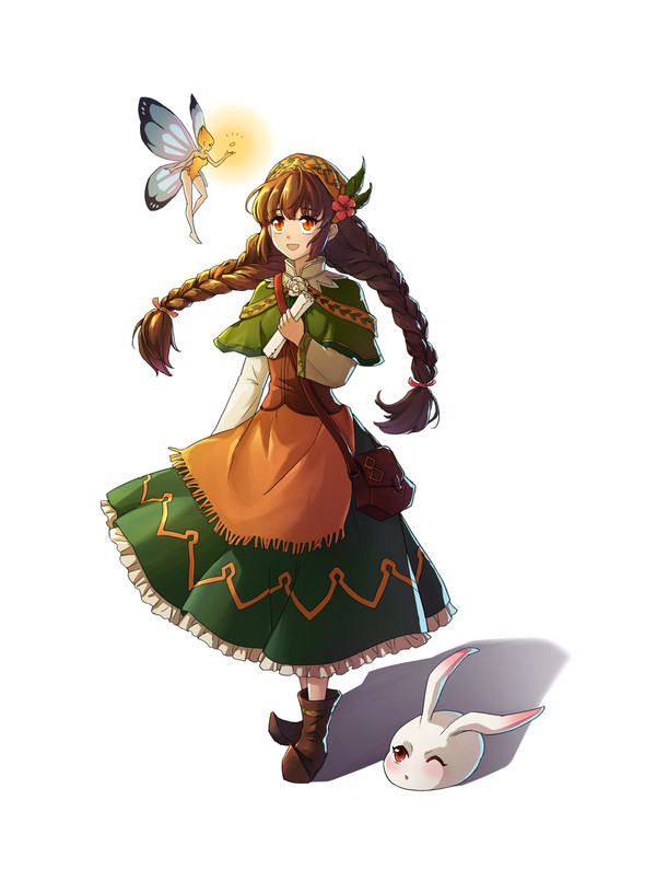 自然系魔法少女