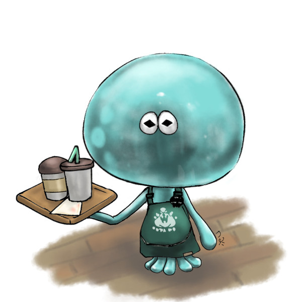 クラゲ/模写