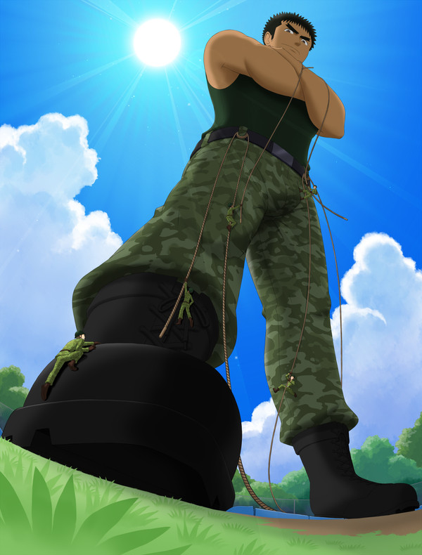 巨人自衛隊員