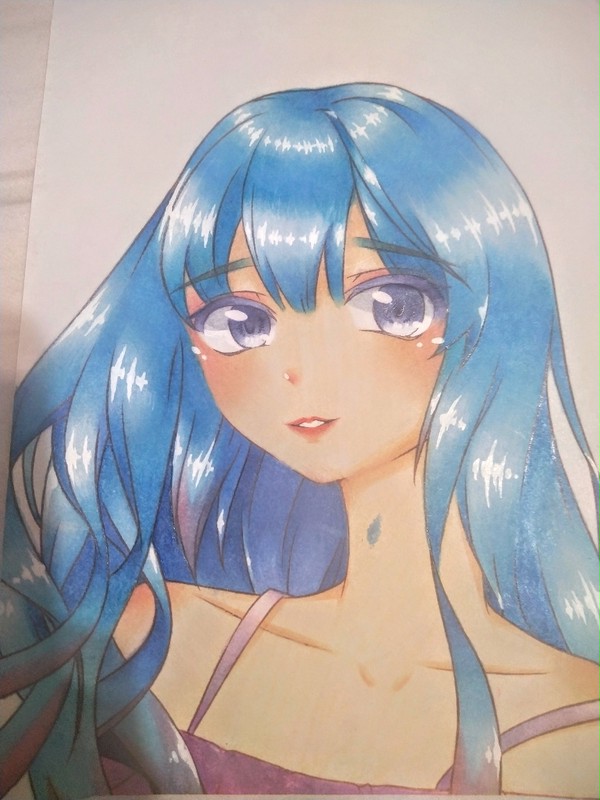 藍髮少女 （麥克練習）