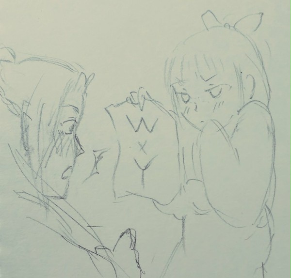 ツイにあげたラフ集