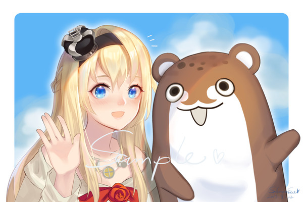 ウォースパイト&ボクカワウソ