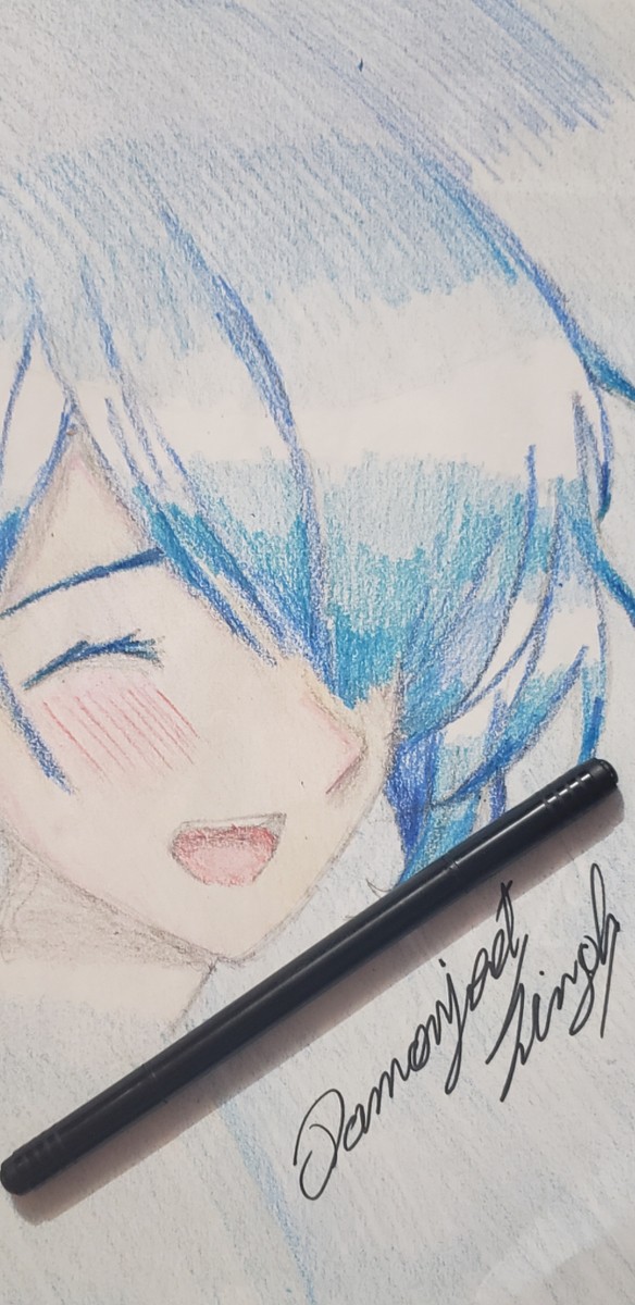 Blue Hair Girl