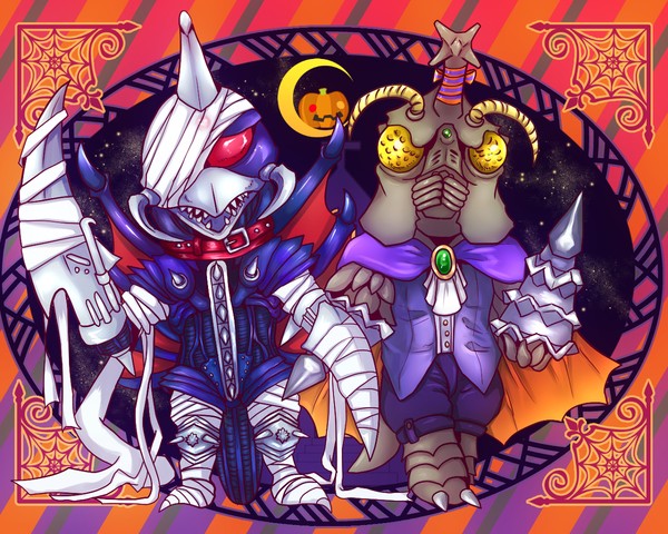 ハロウィンガイガン&メガロ