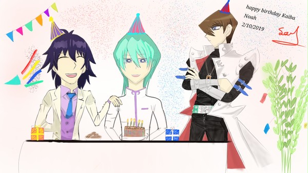 誕生日おめでとう乃亜くん(　^ω^)