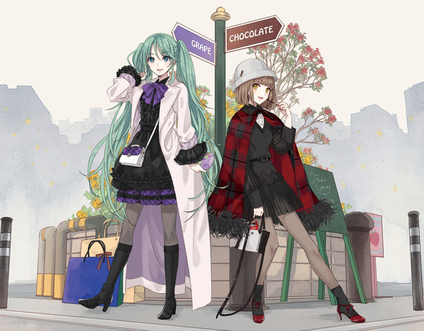 初音ミク×Glico - 1/1