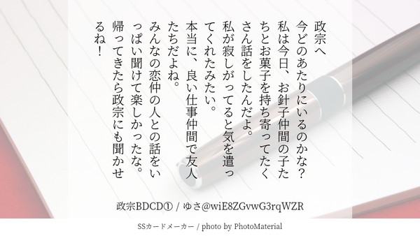 政宗BDCD