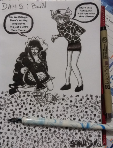 โฅInktoberโฅ Baby 5โฅ Dellingerโฅ