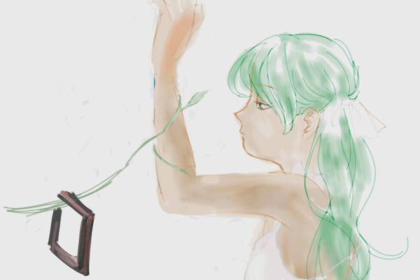 植物と