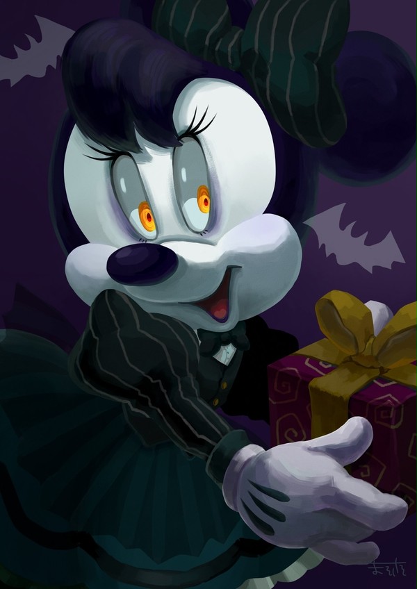 ハロウィンミニーちゃん