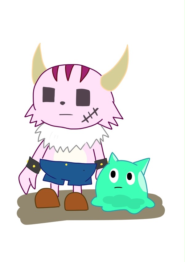 ポンク絵①