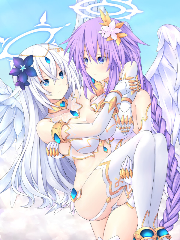 運命パープルハート&繁栄ブラックハート