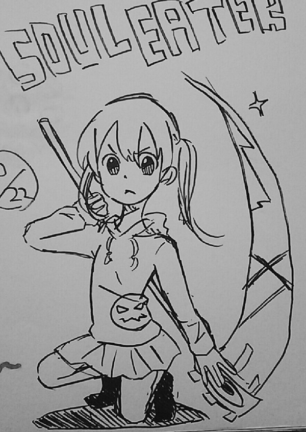 一発描きマカ