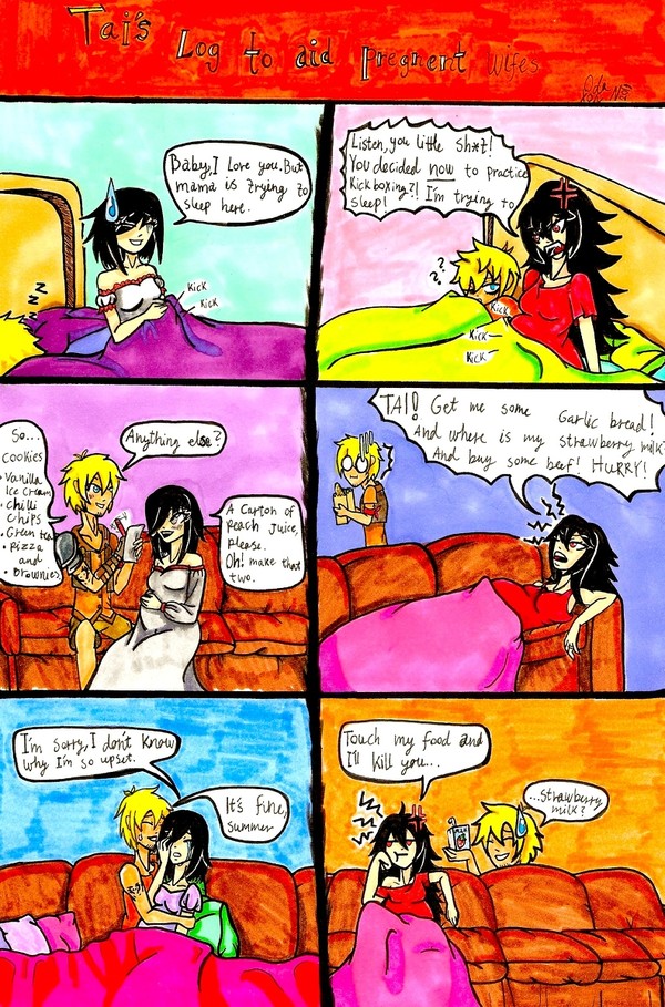 RWBY Chibi Comic. Tai Yang's Log