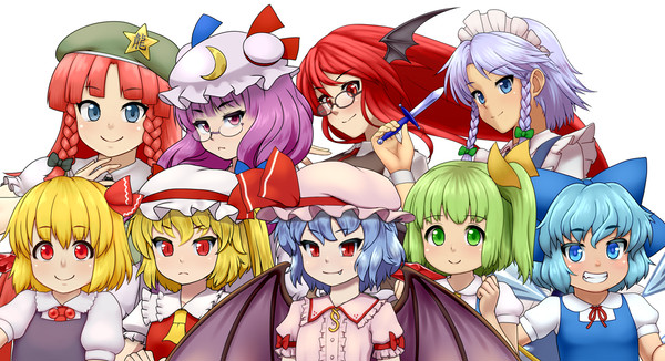 【動画とか】立ち絵紅魔郷セット【支援】