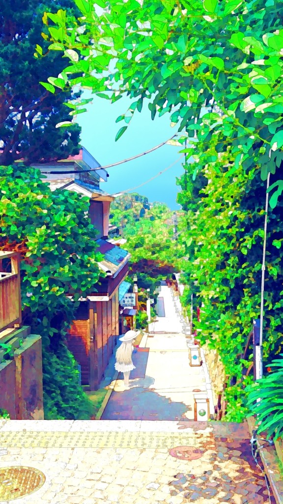 イリヤと江ノ島にお出かけ