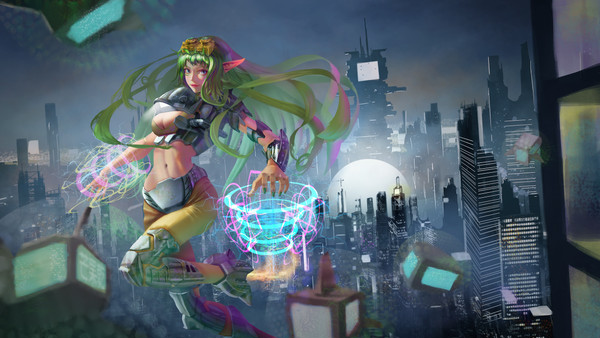 科幻綠光