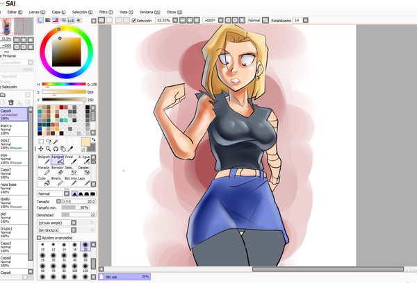 N.18 work in progrese