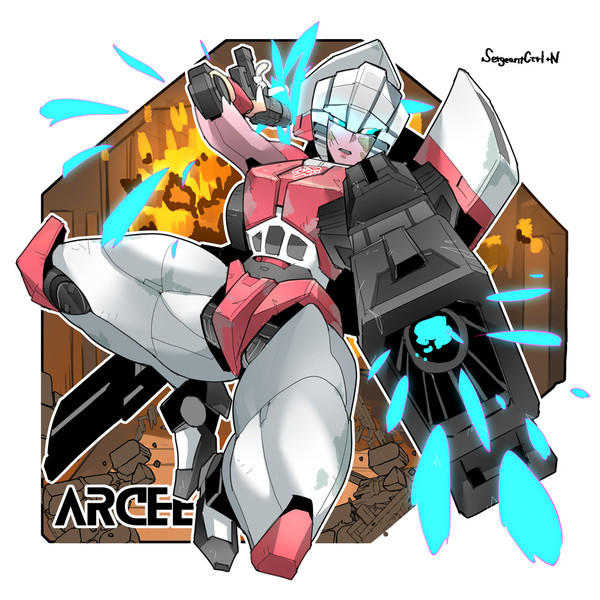 戦うお姉さん