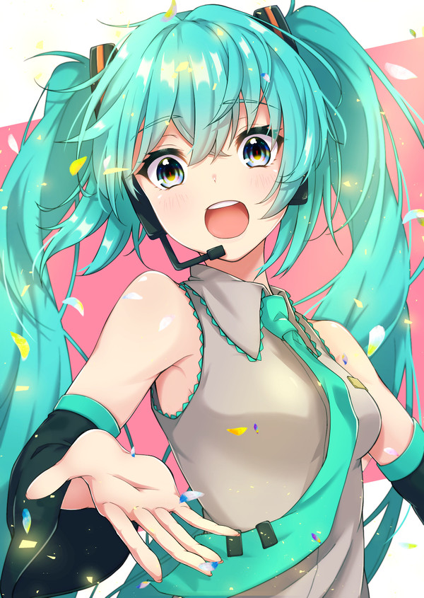 これは可愛い初音ミクちゃん+レンリンちゃん