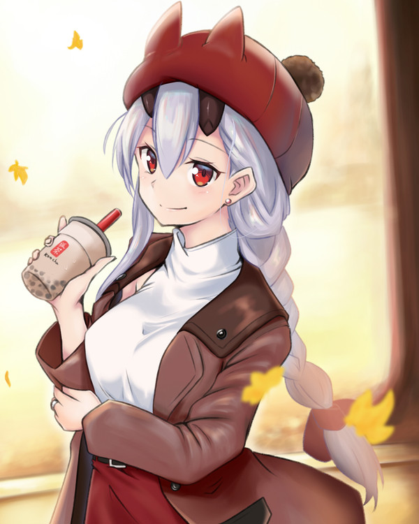 巴さんとタピ散歩