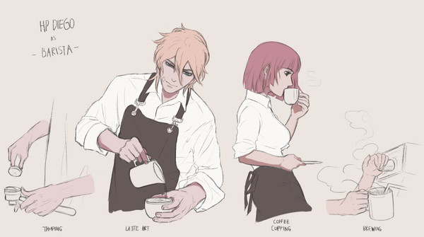 DHP In Coffee Shop