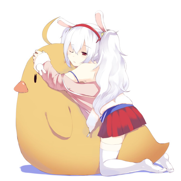 ラフィちゃんと饅頭