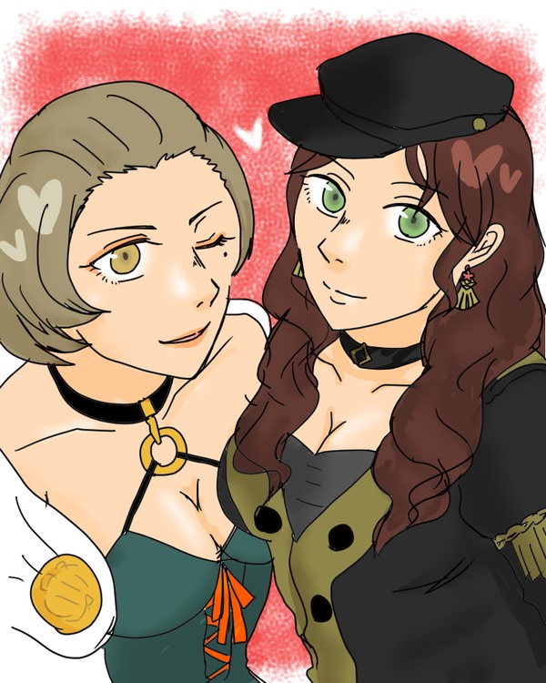 ドロテアちゃんとマヌエラ先生詰め