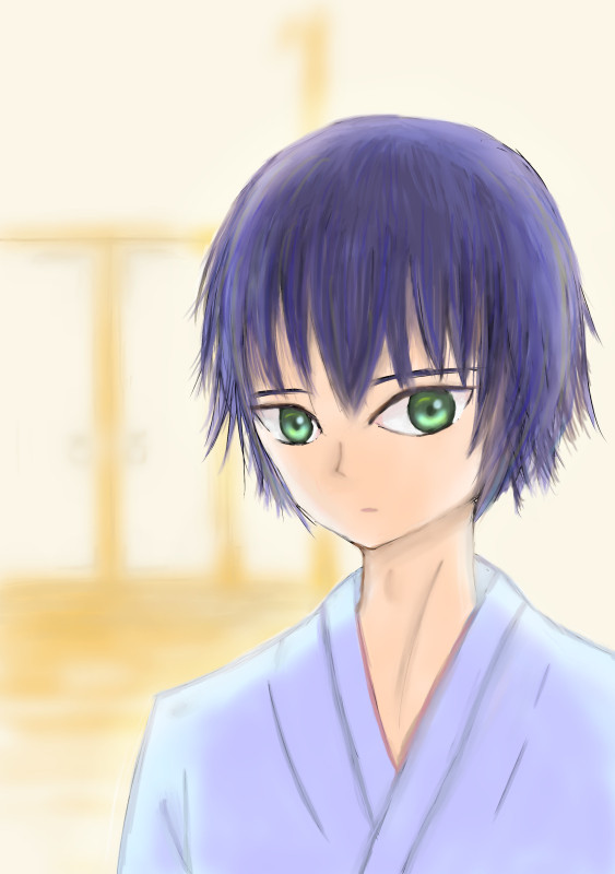「……そんな顔して」