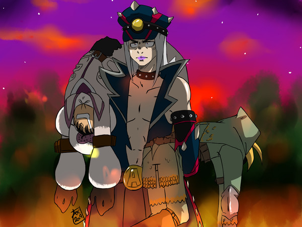 Monster Hunter x Vento Aureo