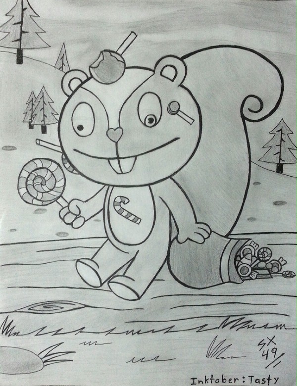 Inktober 2019 Day 25 : Tasty