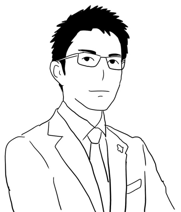 好みの男をひたすら描いただけ