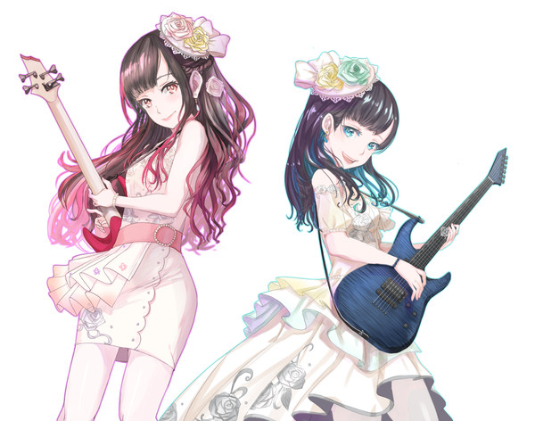 富士急「Flamme」/「Wasser」フラスタ用イラスト