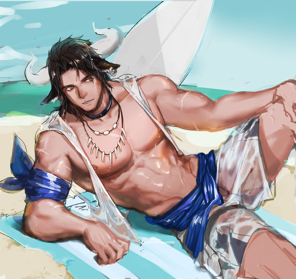 泳装角峰💦