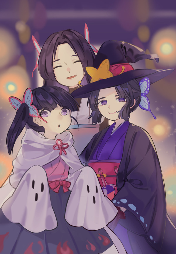 ハロウィン胡蝶姉妹