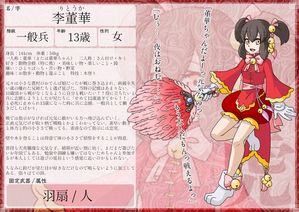 【絵師MM２】李董華【虎/一般兵】