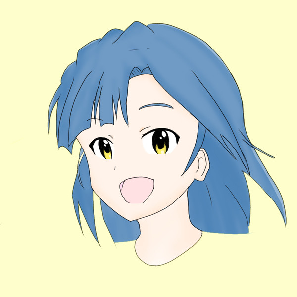 アイドルマスターミリオンライブ！　七尾百合子　色　練習