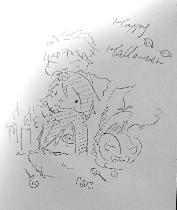 雨隠れ Happy Halloween