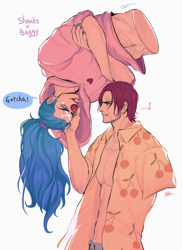 Shanks x Buggy (*´∀｀*)（中國語注意