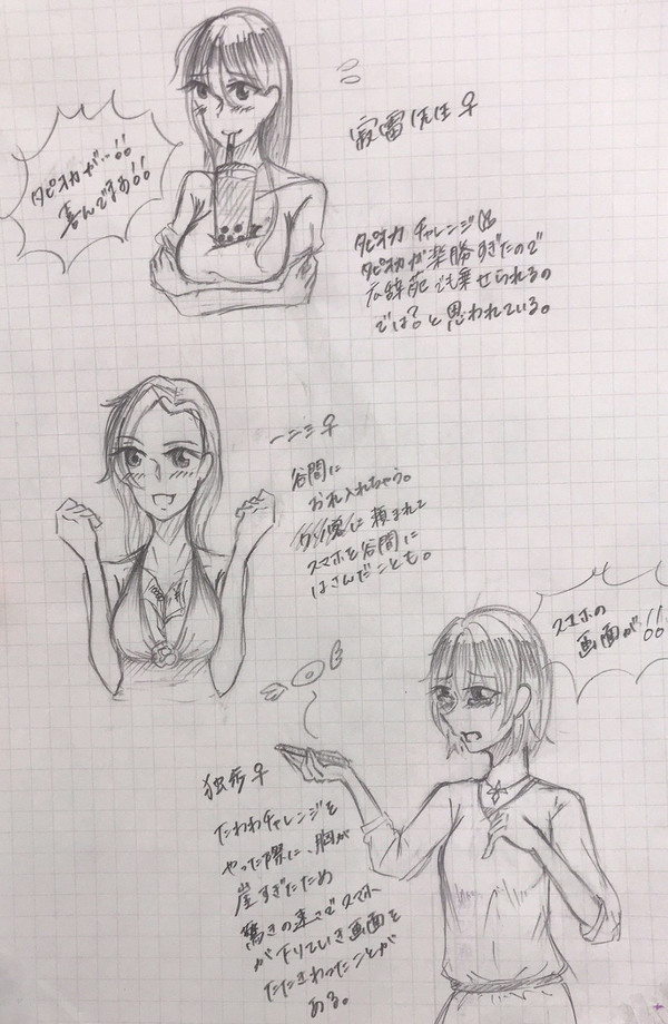 にょた麻天狼のおっぱい事情