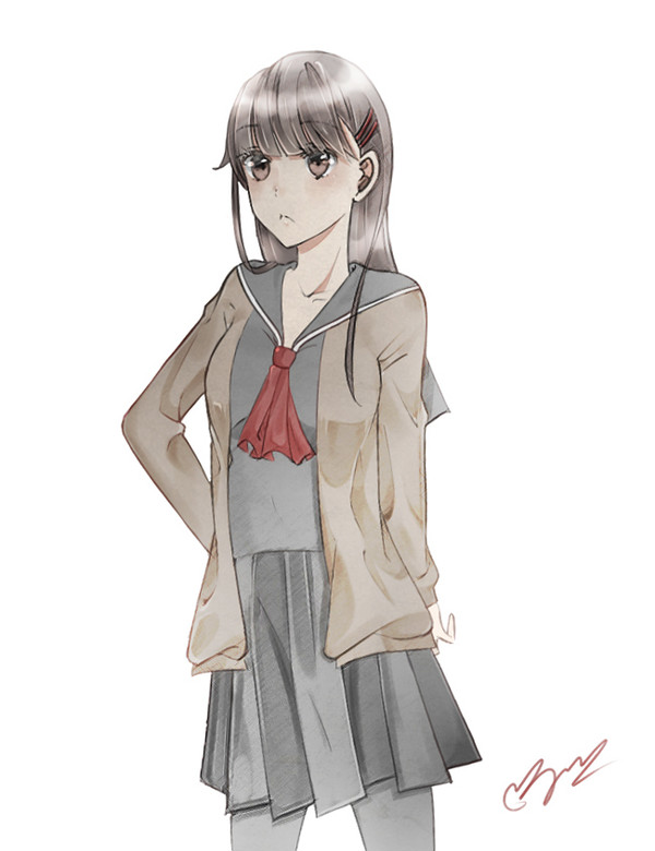 制服少女